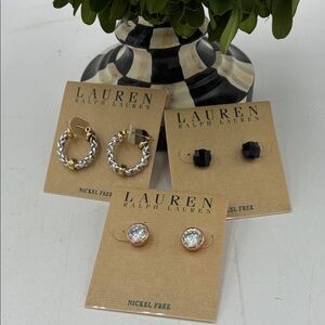 Lauren Ralph Lauren Earrings Set